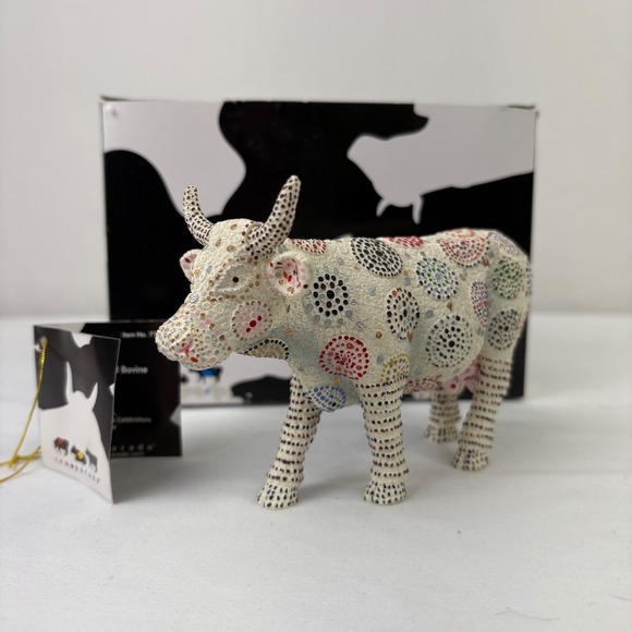 CowParade Other - CowParade Buttons‎ and Bovine 7758 Kansas City Artist Ruth Donikowski